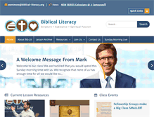 Tablet Screenshot of biblical-literacy.org